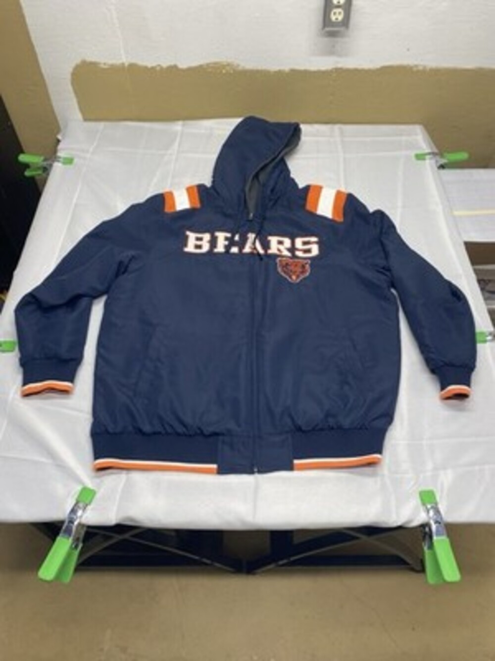 Chicago Bears Reversible Full-Zip Hoodie Jacket! Size 2XL! NFL Apparel!
